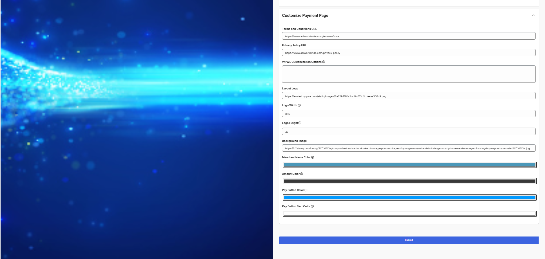 Shopify (Zoopay Checkout): Sample Configuration (continued)
