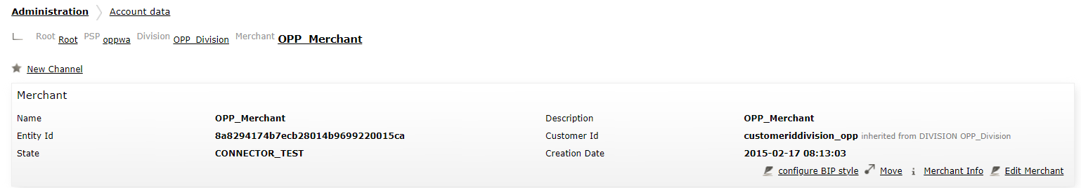 Shopify (Zoopay Checkout): Credentials from the Open Payment Platform